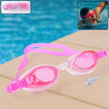 0399a Swimming Goggles With Adjustable Clear Vision Anti-fog Waterproof Swimming Goggles
